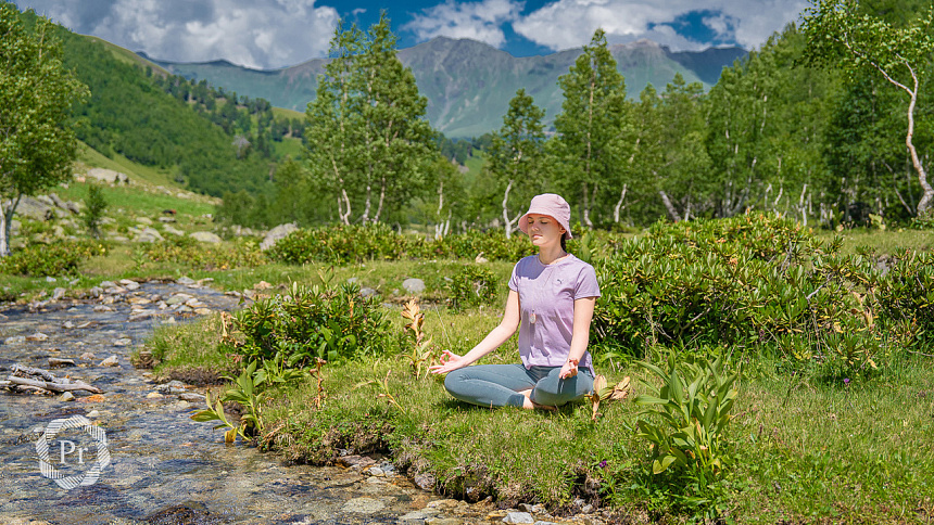 Sukhasana in pranayama