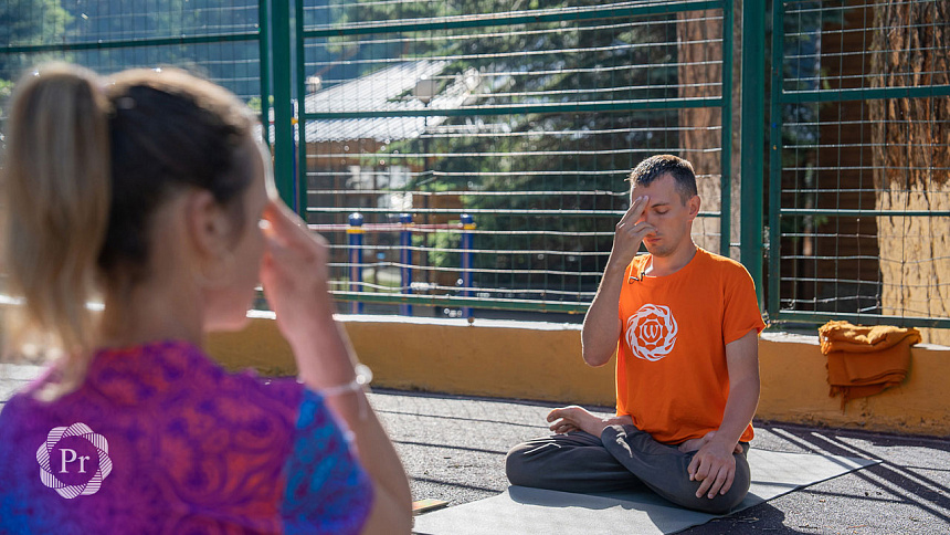 pranayama in the fresh air