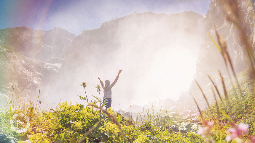 drawing and sea photo