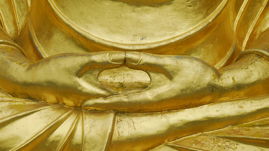 dhyana mudra photo